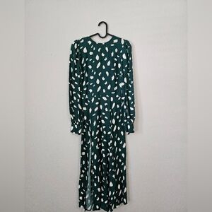 Reformation printed midi length dress